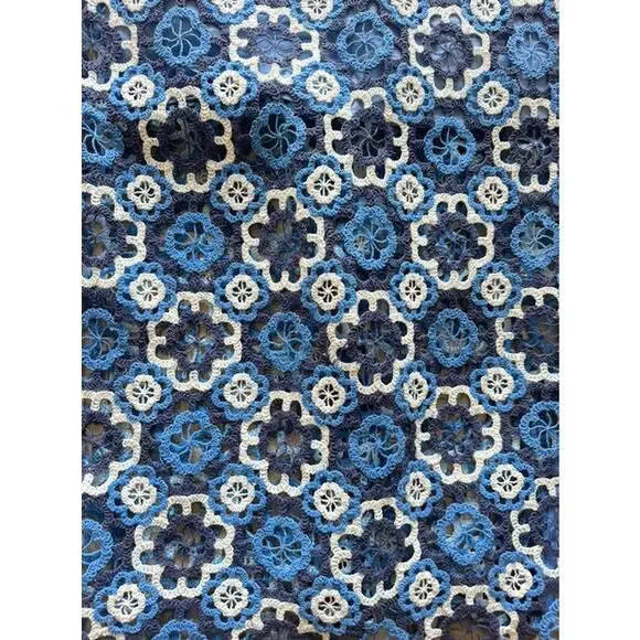 Maje Three-tone Crochet Dress - Picture 16 of 16